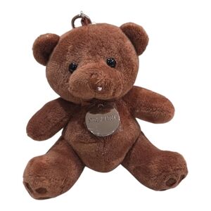 🤎🔹️Steve Madden 🔹️Brown Teddy Bear Keychain Or Bag Charm NEW!!